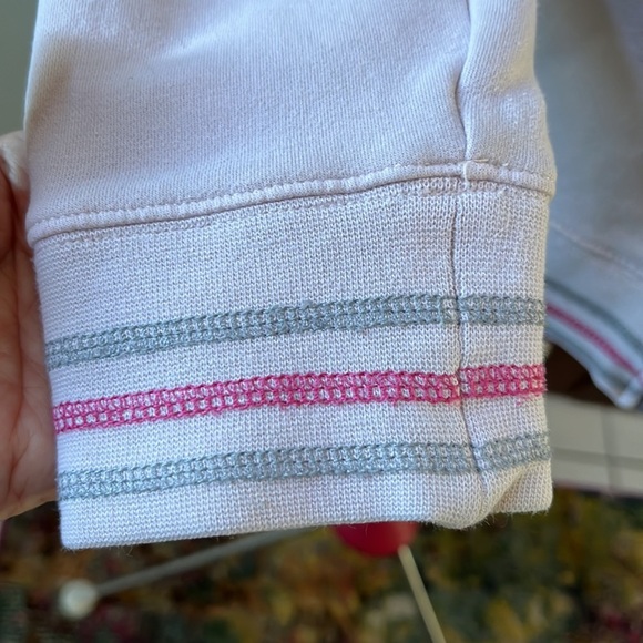 North Face GUC Full zip Hoodie Light lavender/ light gray Size L - Picture 6 of 15